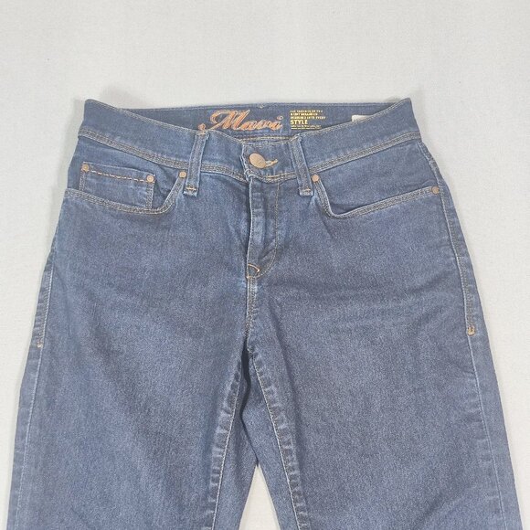 Mavi Jeans Molly women's size 26 indigo blue regular rise classic bootcut - Picture 2 of 14